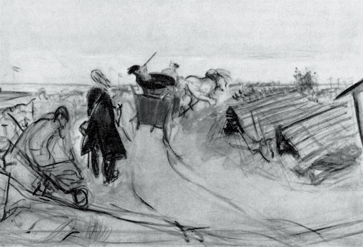  瓦伦丁·亚历山德罗维奇·谢洛夫 Valentin Alexandrovich Serov —— 彼得一世慰问劳动者